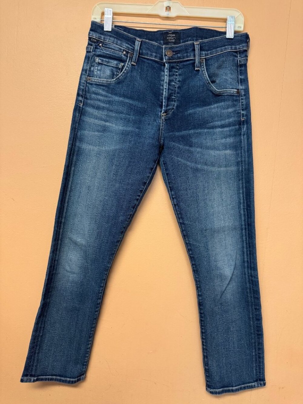 Citizens of Humanity Emerson Slim Boyfriend Size 26 Jeans Dark Wash Denim